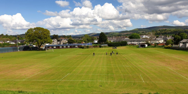 Bala cricket pitch